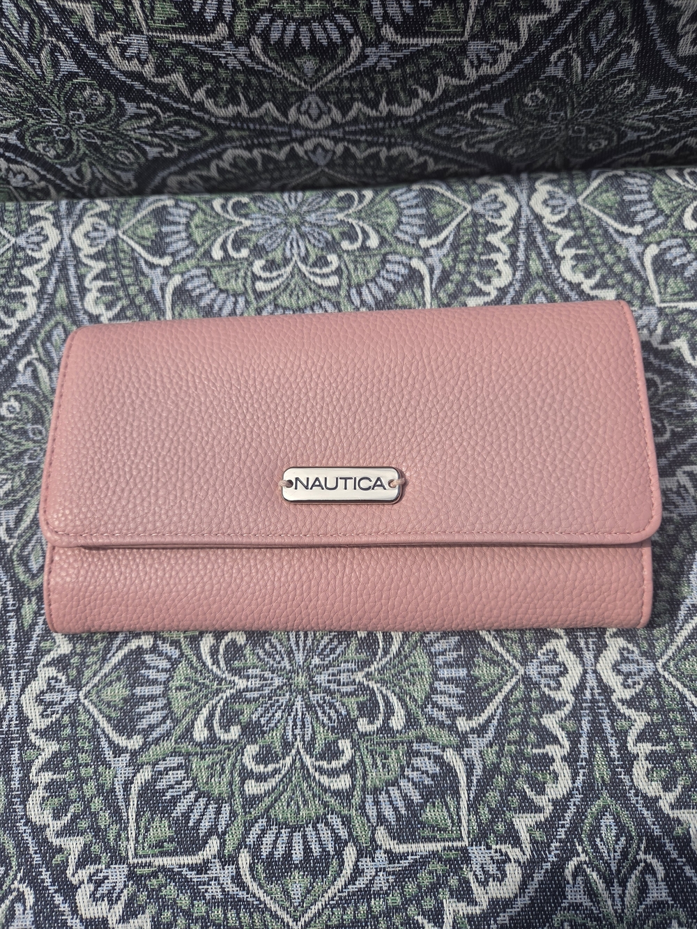 Nautica Blush Pink Women's Continental Clutch Wallet
